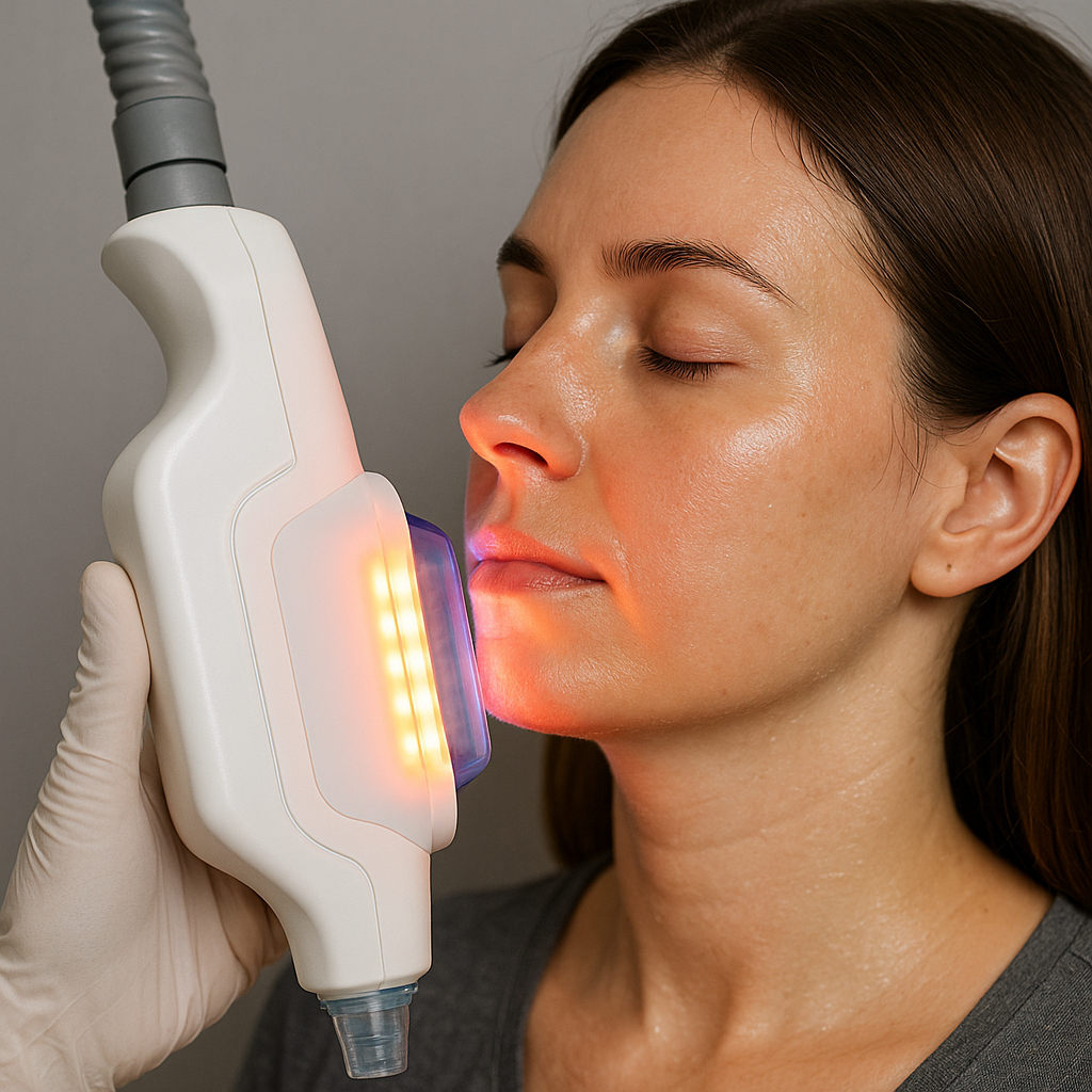 À quoi sert la lumière LED dans l'hydrafacial ?