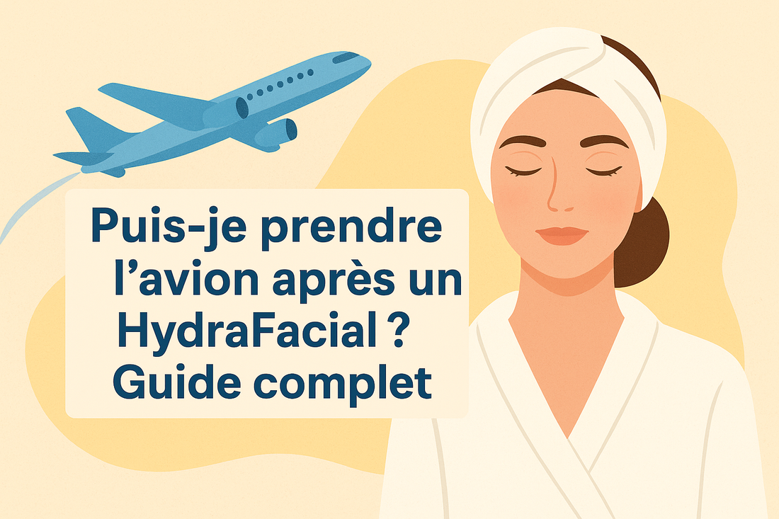 Puis-je prendre l'avion après un hydrafacial ? Guide complet