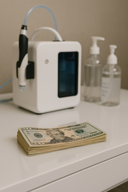 Combien dois-je facturer pour un hydrafacial ?