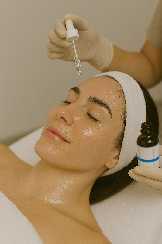 Sérum acide hyaluronique : éclat après hydrafacial