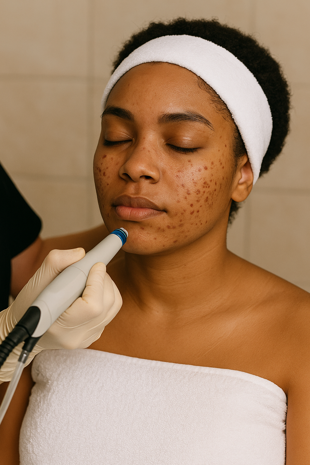 HydraFacial contre les cicatrices d'acné : résultats et protocoles professionnels