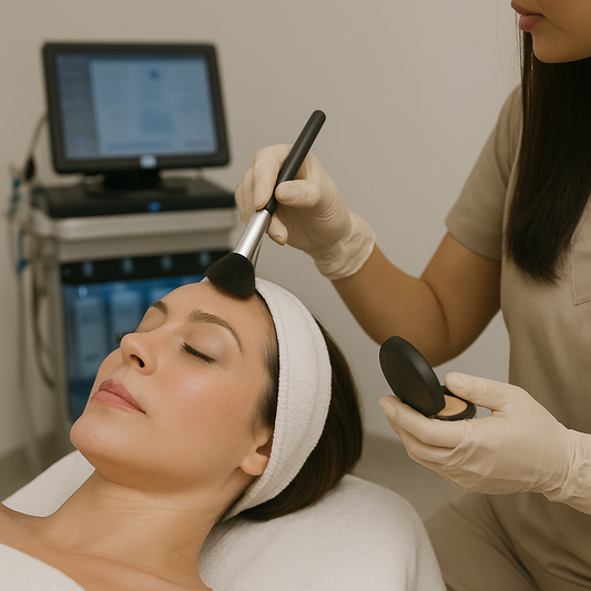 Maquillage après hydrafacial : 40% d'efficacité en moins si appliqué tôt