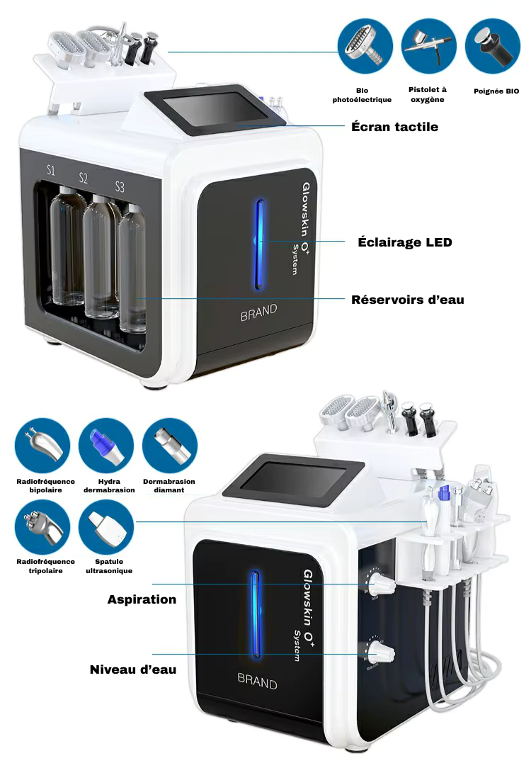 Machine Hydrafacial 10 en 1